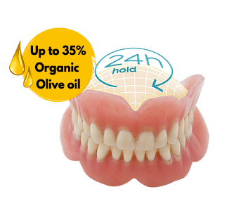 Olivafix gold denture adhesive 75g box